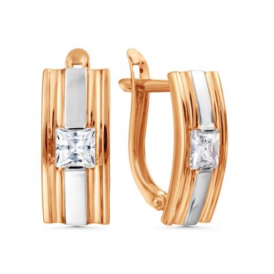 

Серьги с Swarovski Zirconia Линии Любви, Серьги Т142029738