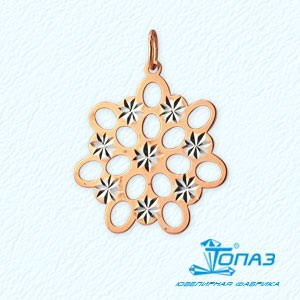 

Подвеска из красного золота Линии Любви, Подвески и кулоны Т140631106