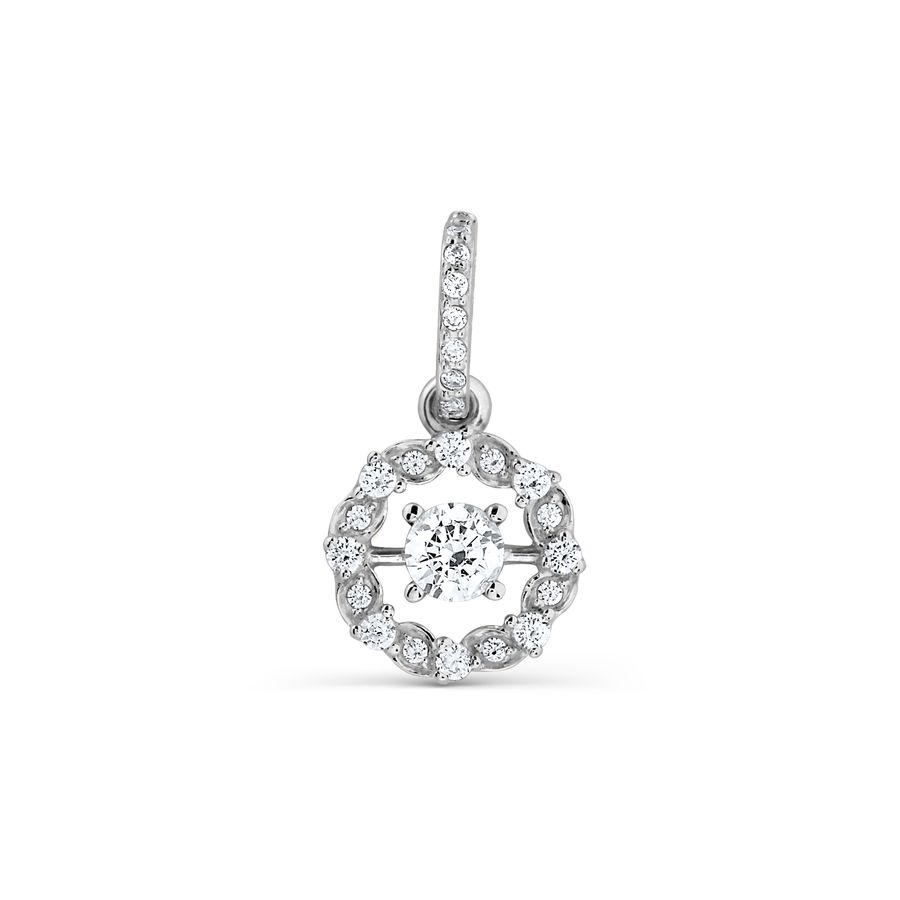 

Подвеска с Swarovski Zirconia Линии Любви, Подвески и кулоны Т307034441