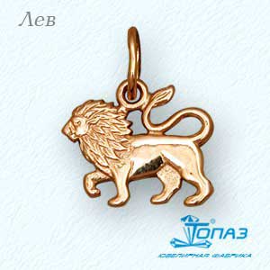 

Подвеска из красного золота Линии Любви, Подвески и кулоны Т10003288