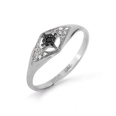

Кольцо с бриллиантами и Swarovski Zirconia Линии Любви, Кольцо Т331017137-01