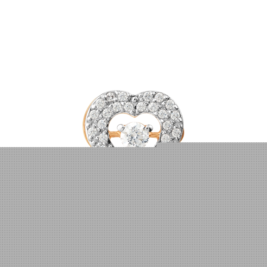 

Подвеска с Swarovski Zirconia Линии Любви, Подвески и кулоны Т147034444