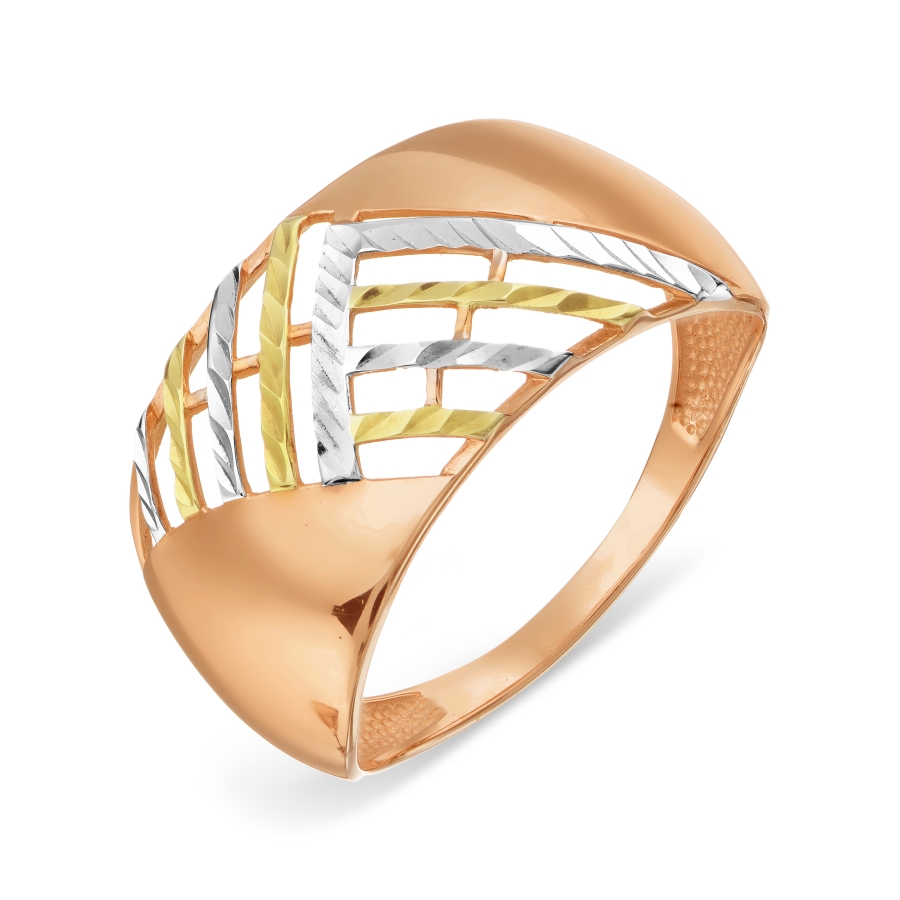 

Кольцо из красного золота Линии Любви, Кольцо Т140618753