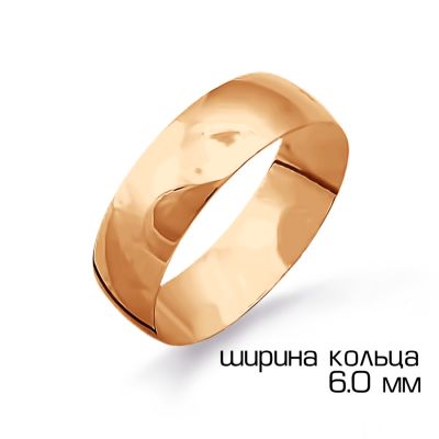 

Кольцо обручальное из серебра Линии Любви, Кольцо Т800011490
