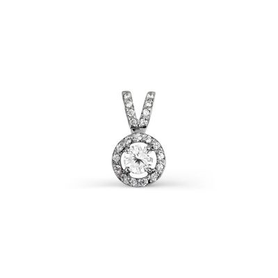 

Подвеска с фианитом и фианитами Premium Линии Любви, Подвески и кулоны Т307034342