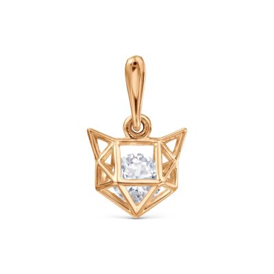 

Подвеска с Swarovski Zirconia Линии Любви, Подвески и кулоны Т107035435