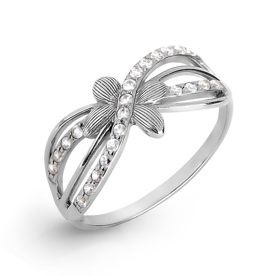 

Кольцо с фианитами Линии Любви, Кольцо Т307016594