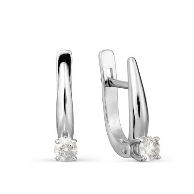 

Серьги с бриллиантами Линии Любви, Серьги Т301027729-3