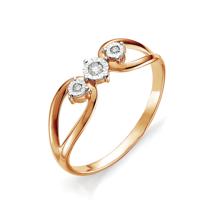 

Кольцо с бриллиантами Линии Любви, Кольцо Т145613418