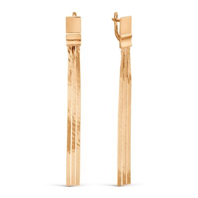 

Серьги из красного золота Линии Любви, Серьги Т10002В085