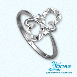 

Кольцо из белого золота Линии Любви, Кольцо Т30061785