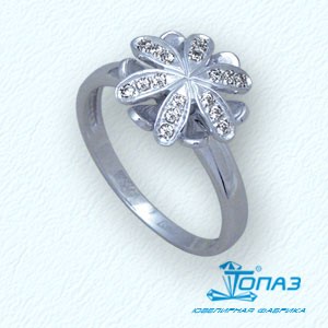 

Кольцо с фианитами Линии Любви, Кольцо Т332011232