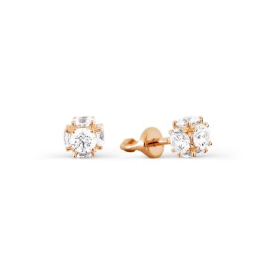 

Серьги с Swarovski Zirconia Линии Любви, Серьги Т102026995