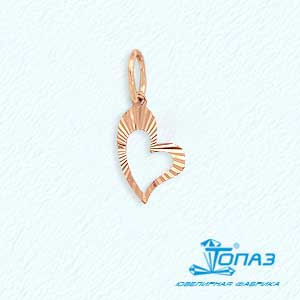 

Подвеска из красного золота Линии Любви, Подвески и кулоны Т100632250