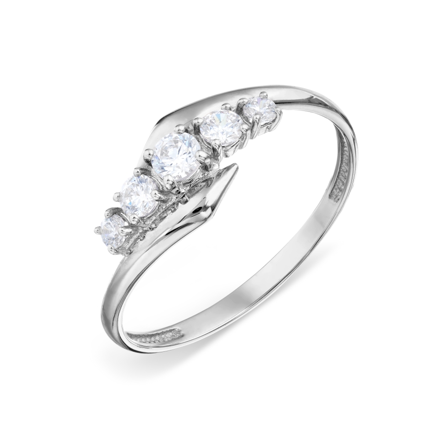 

Кольцо с Swarovski Zirconia Линии Любви
