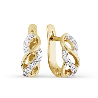 

Серьги с фианитами Линии Любви, Серьги Т942026762