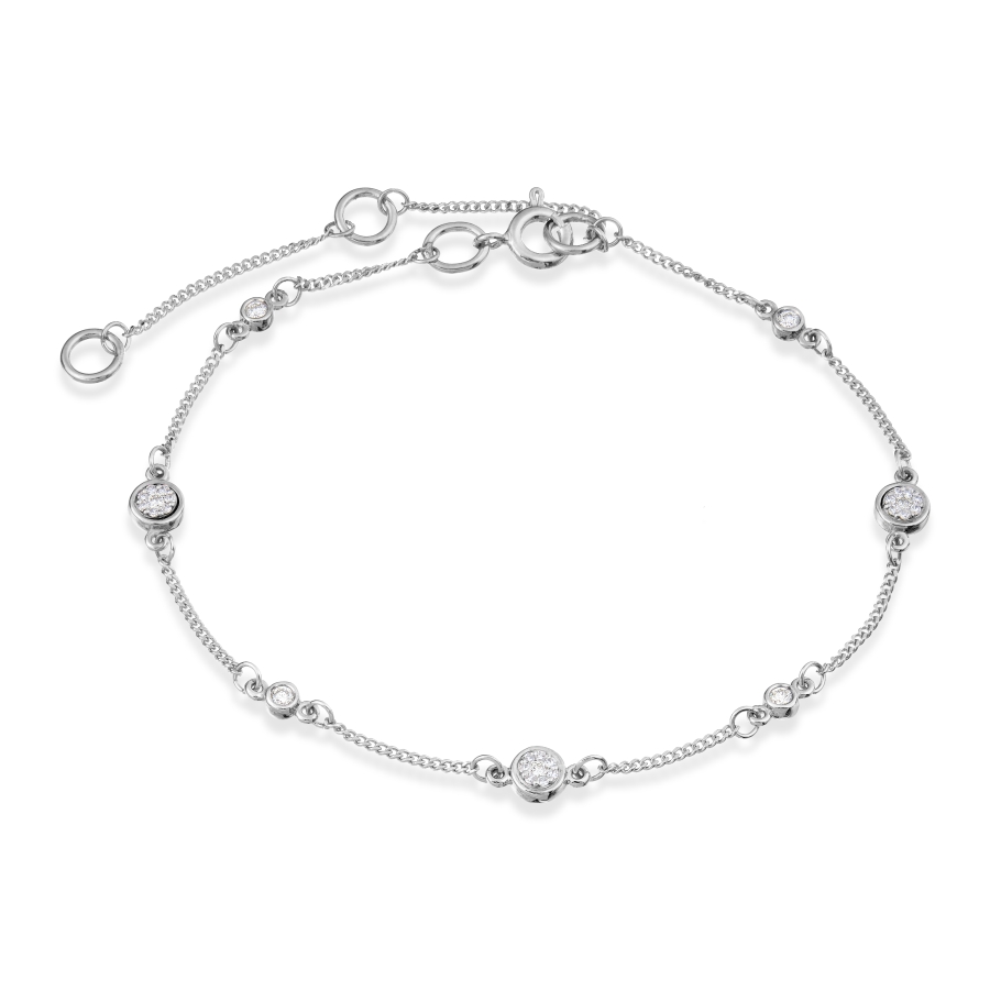 

Браслет с бриллиантами Линии Любви