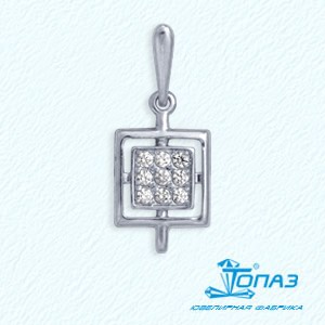 

Подвеска с фианитами Линии Любви