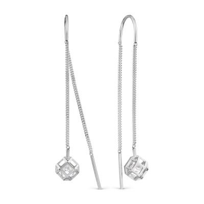 

Серьги с Swarovski Zirconia Линии Любви, Серьги Т307029937