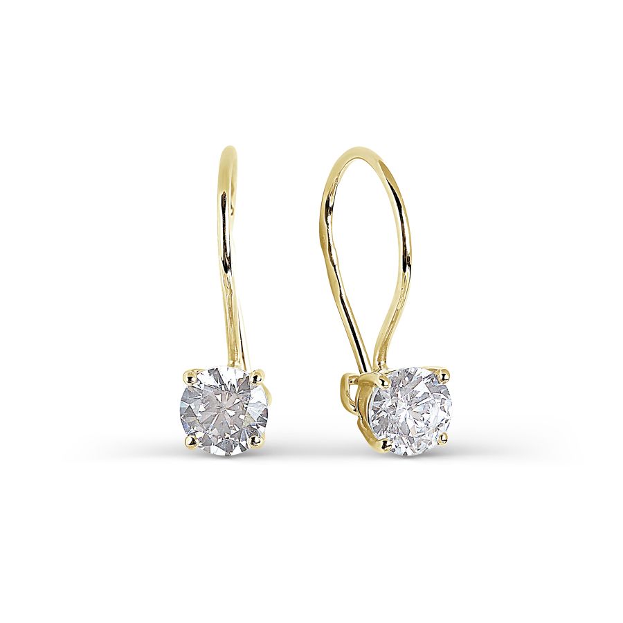 

Серьги с Swarovski Zirconia Линии Любви, Серьги Т902027352