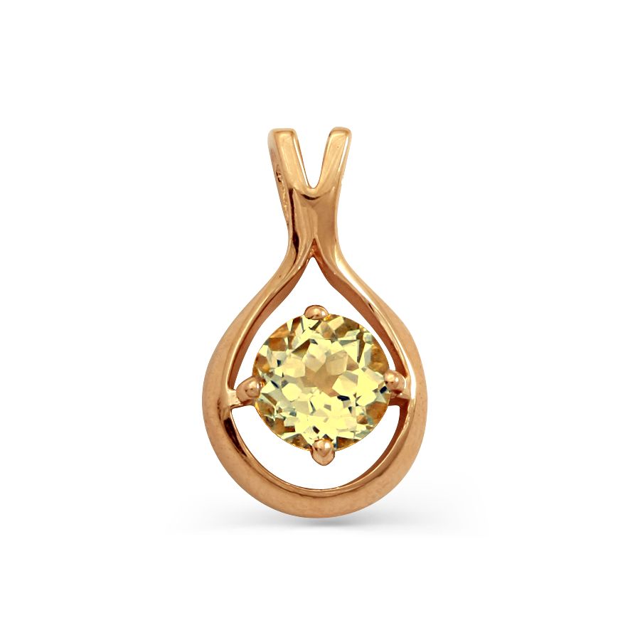 

Подвеска с цитрином Линии Любви, Подвески и кулоны Т101031469