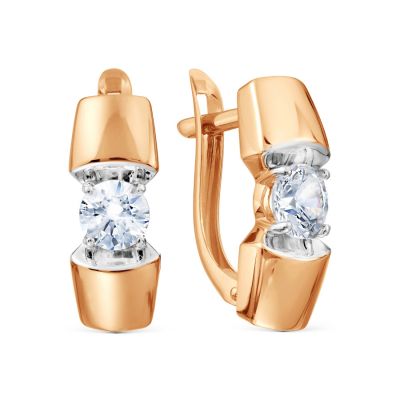 

Серьги с Swarovski Zirconia Линии Любви, Серьги Т142029791