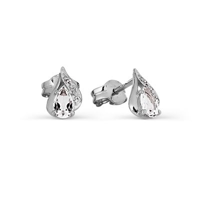

Серьги с гранатами и фианитами Линии Любви, Серьги Т303026719-01