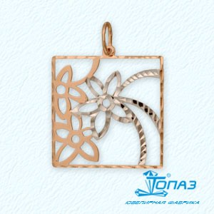 

Подвеска из красного золота Линии Любви, Подвески и кулоны Т14063910