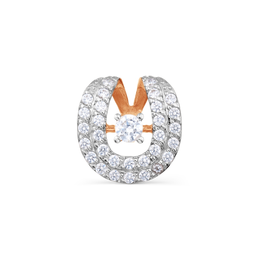 

Подвеска с Swarovski Zirconia Линии Любви, Подвески и кулоны Т147034440