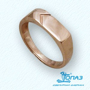 

Кольцо из красного золота Линии Любви, Кольцо 100017134