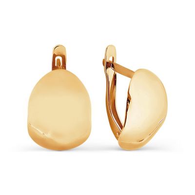 

Серьги из красного золота Линии Любви, Серьги Т100027041