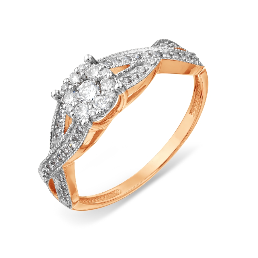 

Кольцо с бриллиантами Линии Любви