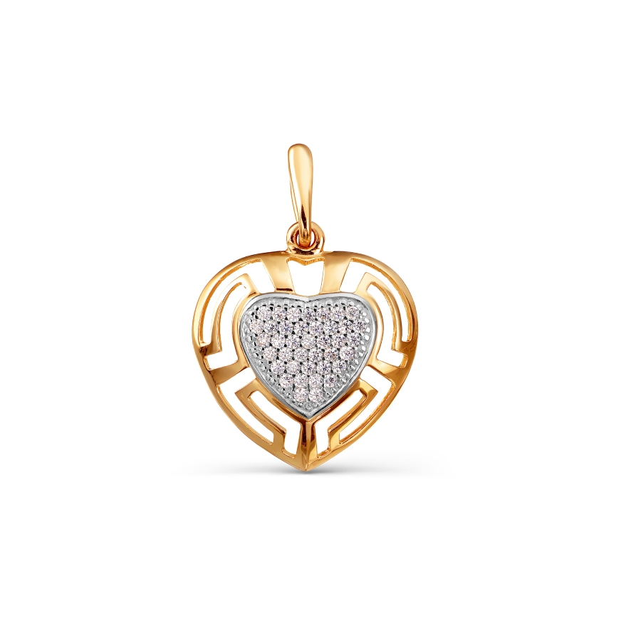 

Подвеска с фианитами Линии Любви