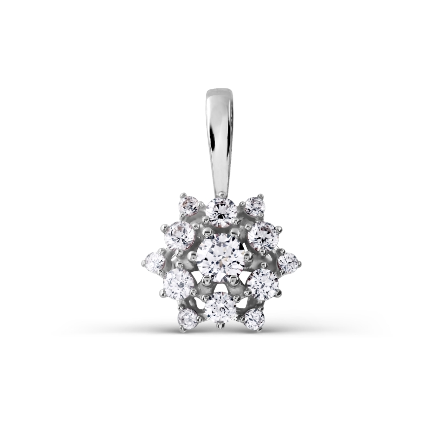 

Подвеска с Swarovski Zirconia Линии Любви, Подвески и кулоны Т307034311