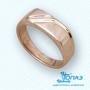 

Кольцо из красного золота Линии Любви, Кольцо 100047798