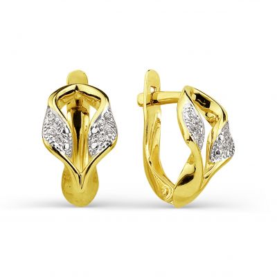 

Серьги с фианитами Линии Любви, Серьги Т942023829