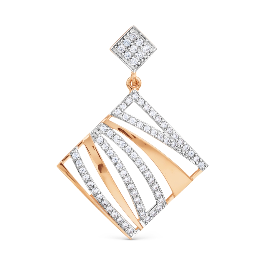 

Подвеска с фианитами Линии Любви