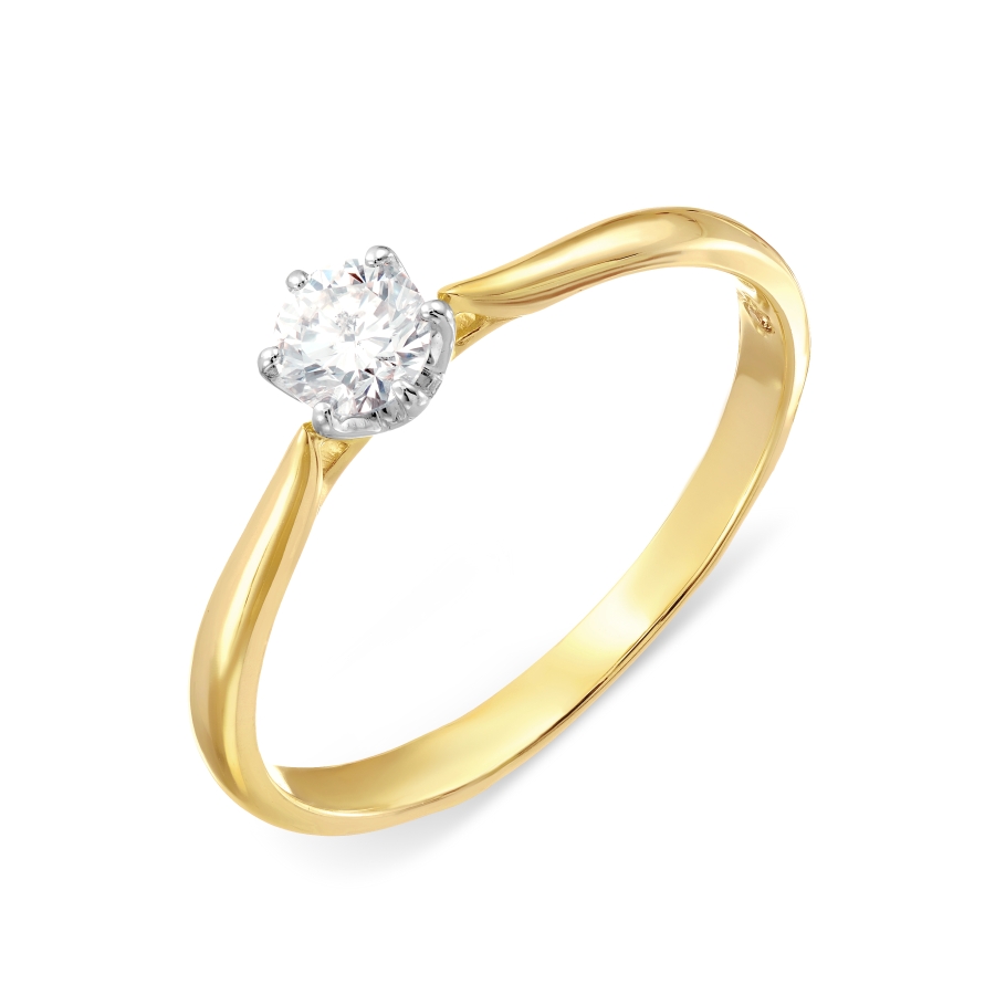 

Кольцо с бриллиантами Линии Любви, Кольцо Т931017502-5