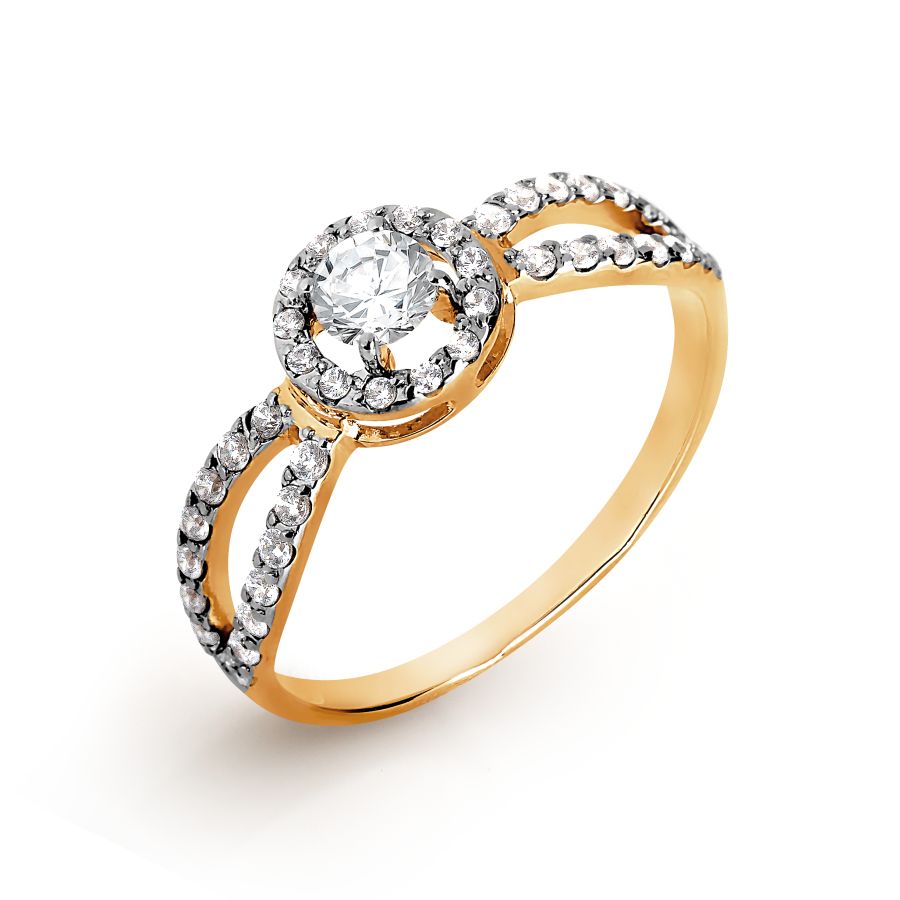 

Кольцо с Swarovski Zirconia Линии Любви, Кольцо Т147017108