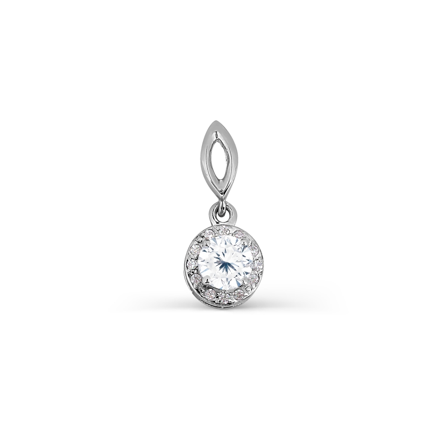 

Подвеска с Swarovski Zirconia Линии Любви, Подвески и кулоны Т307034344