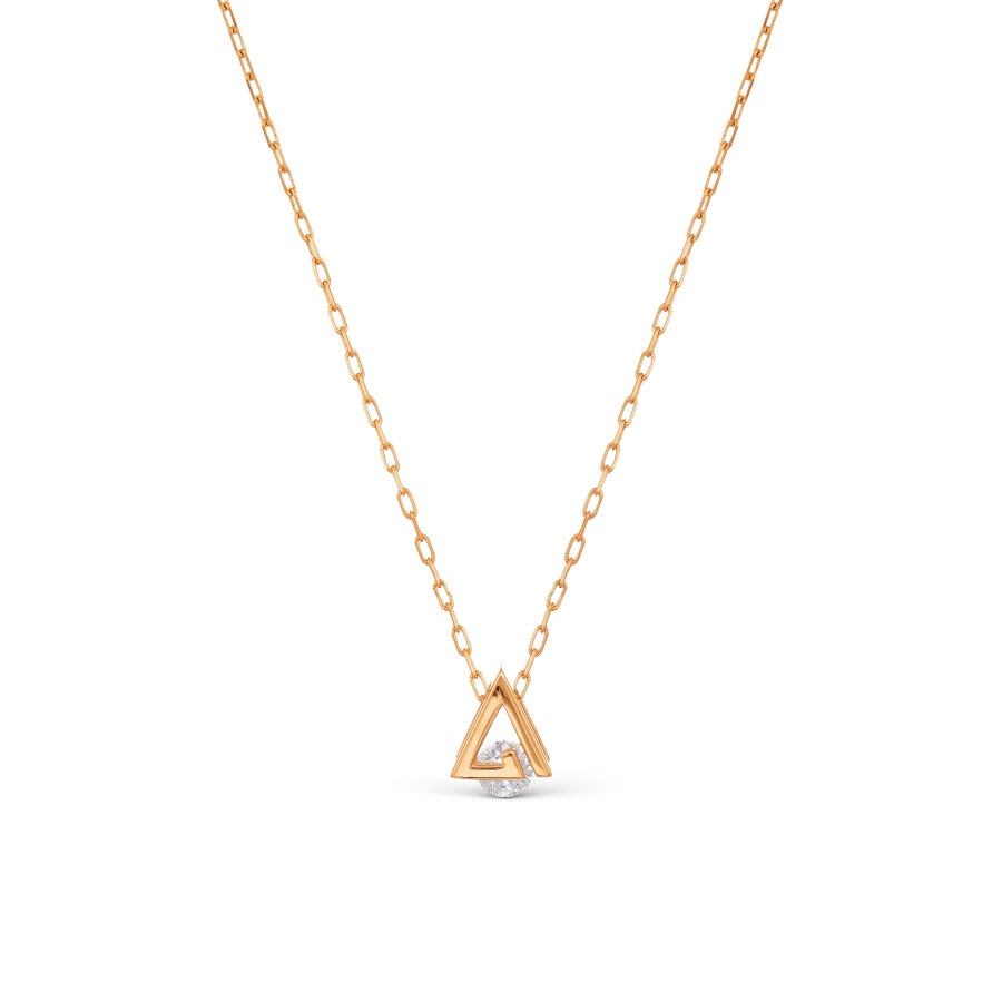 

Колье с фианитом Линии Любви, Колье Т10211606