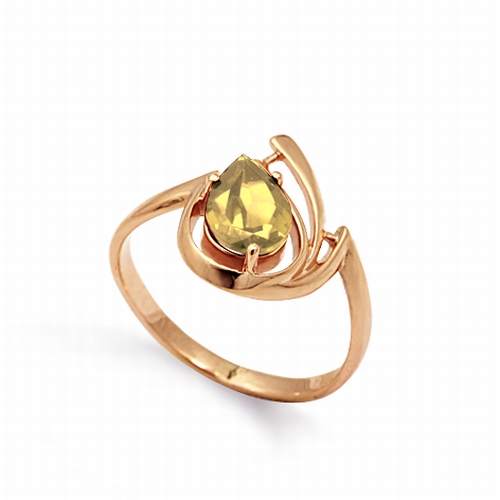 

Кольцо с цитрином Линии Любви, Кольцо Т101011995