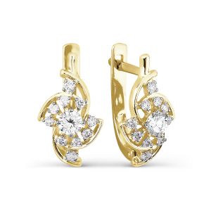 

Серьги с бриллиантами Линии Любви, Серьги Т941026707