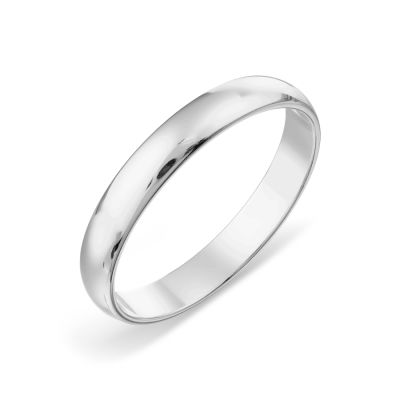

Кольцо обручальное из серебра Линии Любви, Кольцо Т74001012