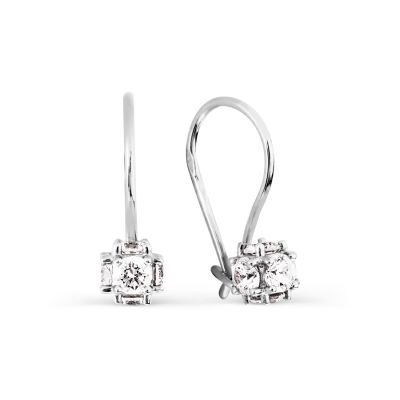 

Серьги с Swarovski Zirconia Линии Любви, Серьги Т302026992