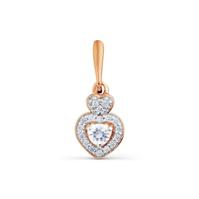 

Подвеска с Swarovski Zirconia Линии Любви, Подвески и кулоны Т147034546