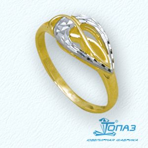 

Кольцо из желтого золота Линии Любви, Кольцо Т93061526