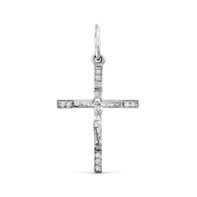 

Крестик с бриллиантами Линии Любви, Крестики Т30606712