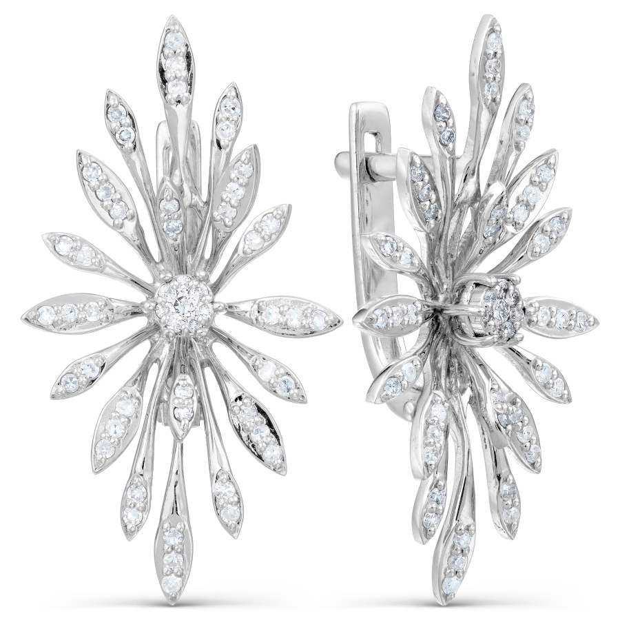 

Серьги с бриллиантами Линии Любви