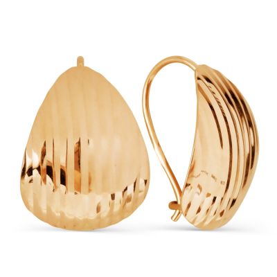 

Серьги из красного золота Линии Любви, Серьги Т100626576